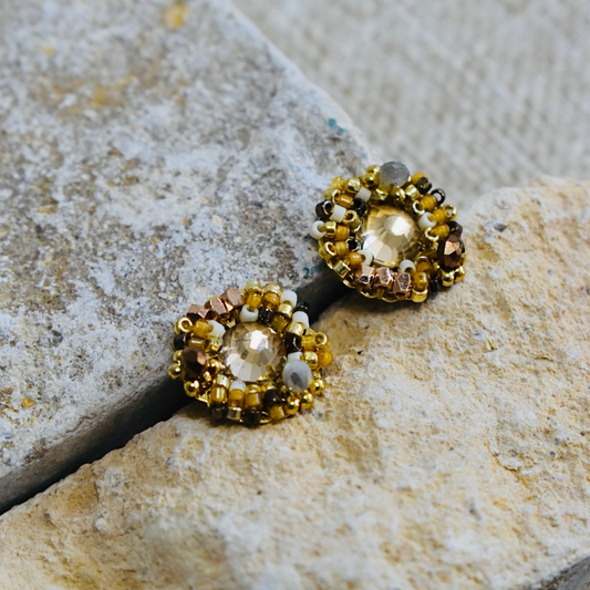The Bloomlets - Beaded Stud Earrings